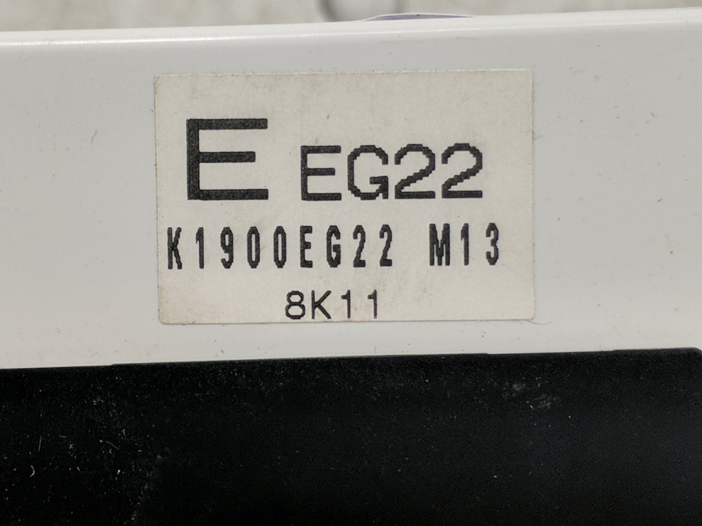 2009 Mazda Cx7 Climate Control Module Temperature AC/Heater Replacement P/N:K1900EG22 EG22 Fits Fits 2007 2008 OEM Used Auto