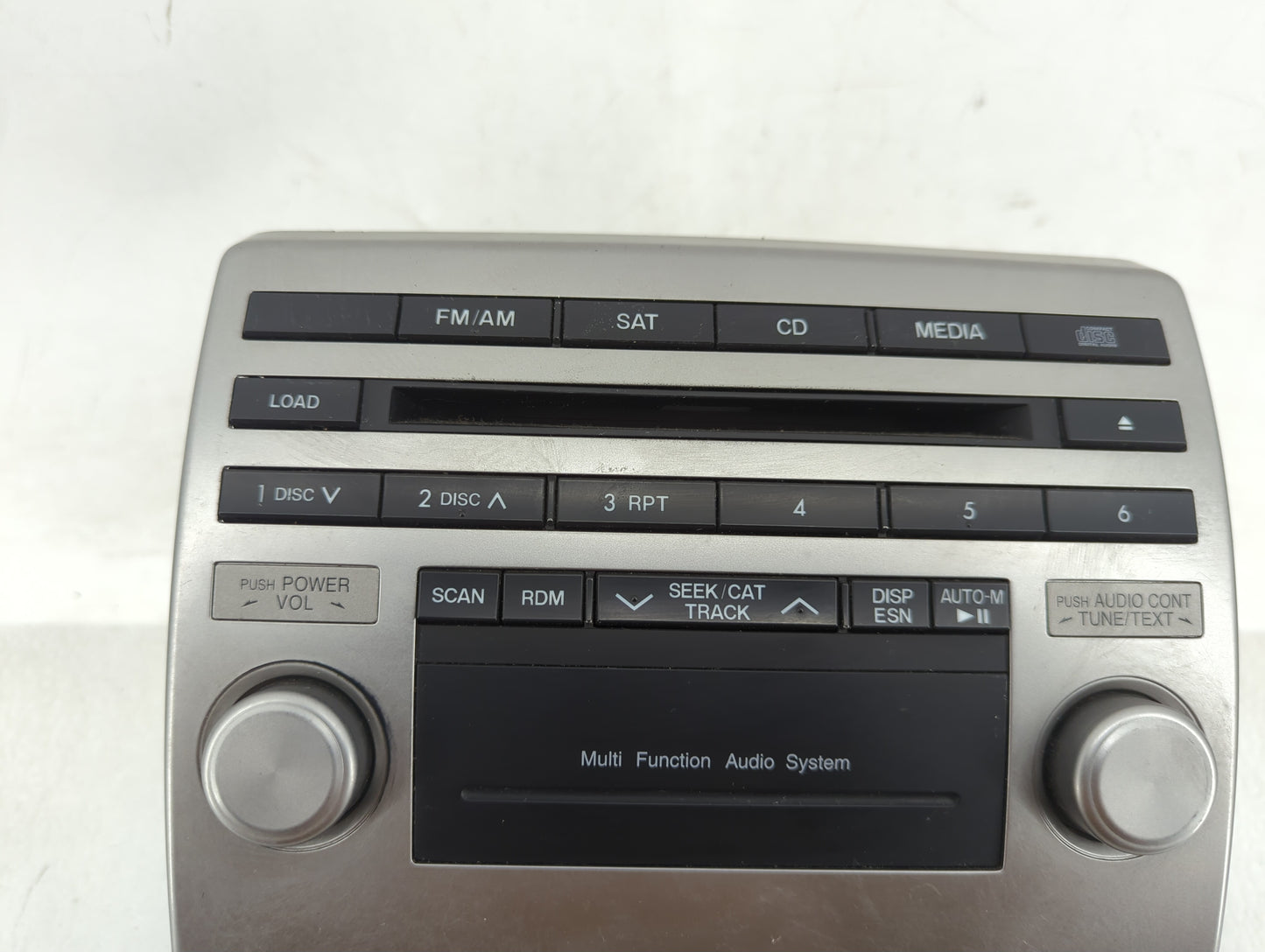 2009 Mazda Mazda5 Radio AM FM Cd Player Receiver Replacement P/N:14797346 CD8466AR0, KA300 Fits Fits 2008 2010 OEM Used Auto