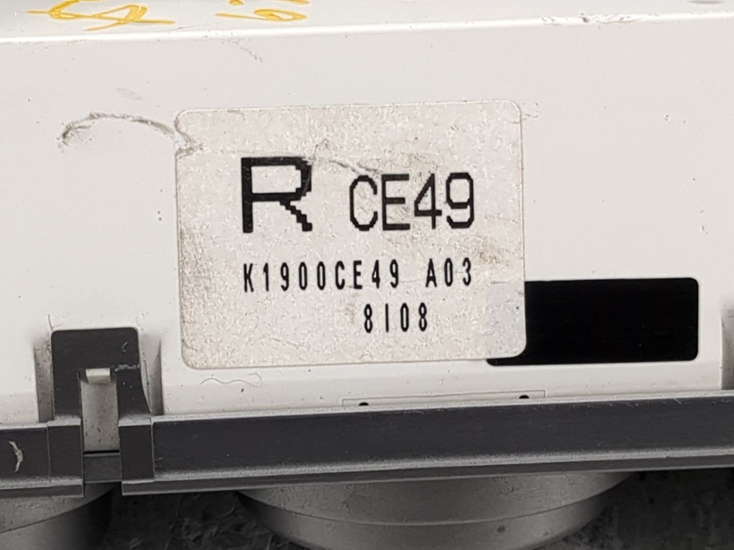 2009 Mazda Mazda5 Climate Control Module Temperature AC/Heater Replacement P/N:K1900CE49 A03 Fits Fits 2008 2010 OEM Used Au
