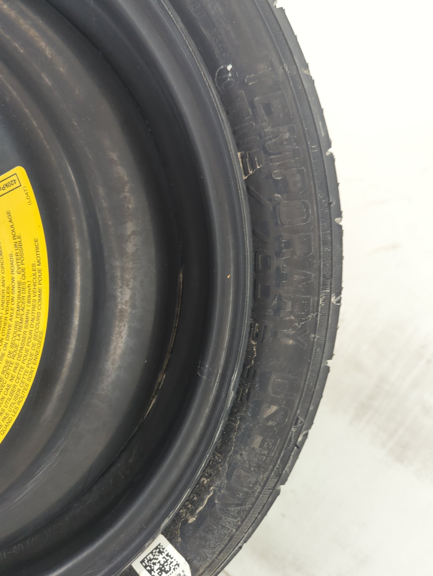 Mazda Mazda6 Spare Donut Tire Wheel Rim Oem - Oemusedautoparts1.com