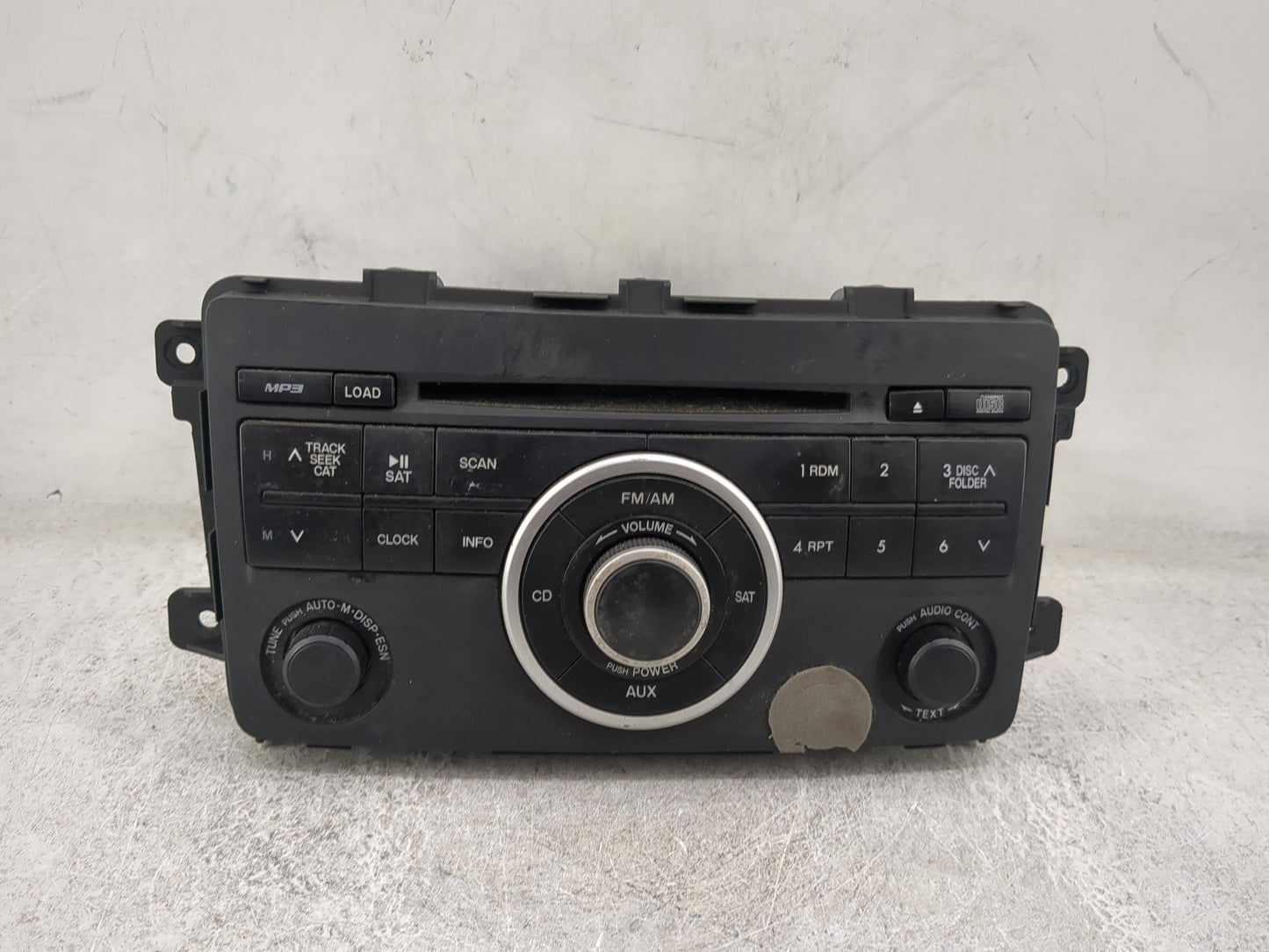 2009 Mazda Mazda Cx-9 Radio AM FM Cd Player Receiver Replacement P/N:14795565 TE9166AR0B Fits OEM Used Auto Parts - Oemuseda