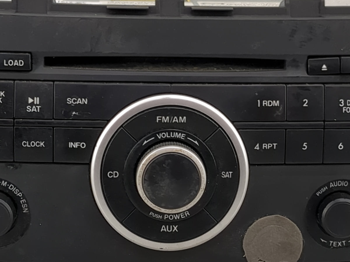 2009 Mazda Mazda Cx-9 Radio AM FM Cd Player Receiver Replacement P/N:14795565 TE9166AR0B OEM Used Auto Parts - Oemusedautopa