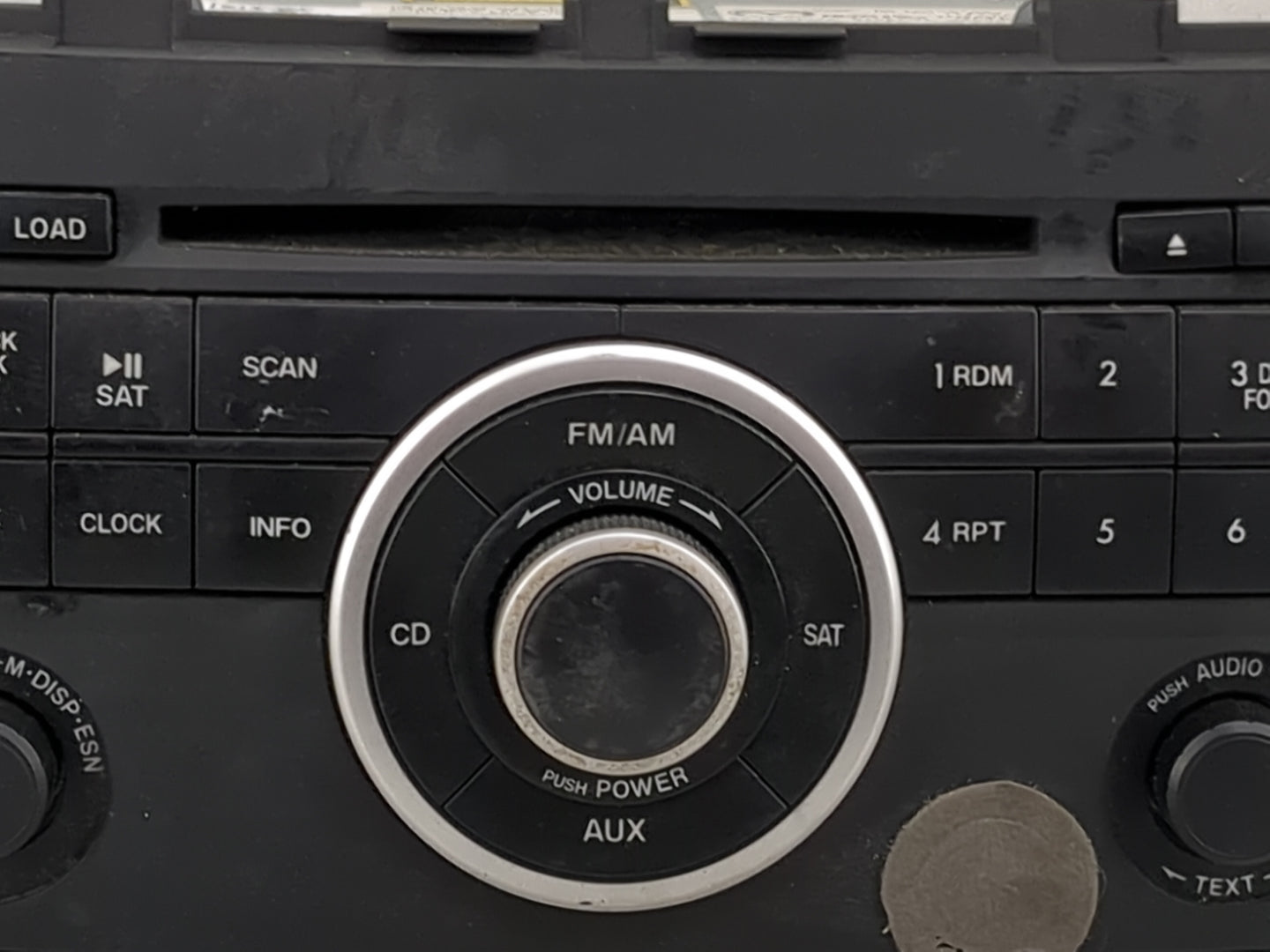 2009 Mazda Mazda Cx-9 Radio AM FM Cd Player Receiver Replacement P/N:14795565 TE9166AR0B Fits OEM Used Auto Parts - Oemuseda