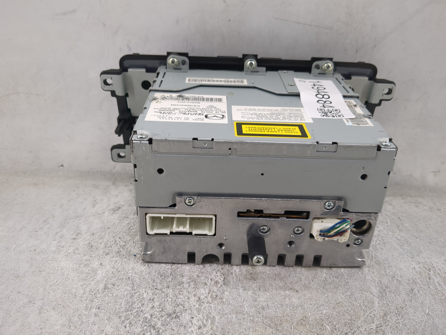 2009 Mazda Mazda Cx-9 Radio AM FM Cd Player Receiver Replacement P/N:14795565 TE9166AR0B Fits OEM Used Auto Parts - Oemuseda
