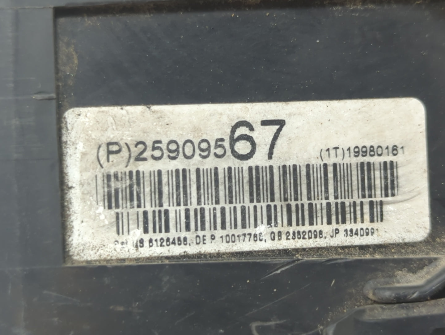 2004-2011 Mazda Rx-8 Fusebox Fuse Box Panel Relay Module P/N:25909567 Fits Fits 2004 2005 2006 2007 2008 2009 2010 2011 OEM 