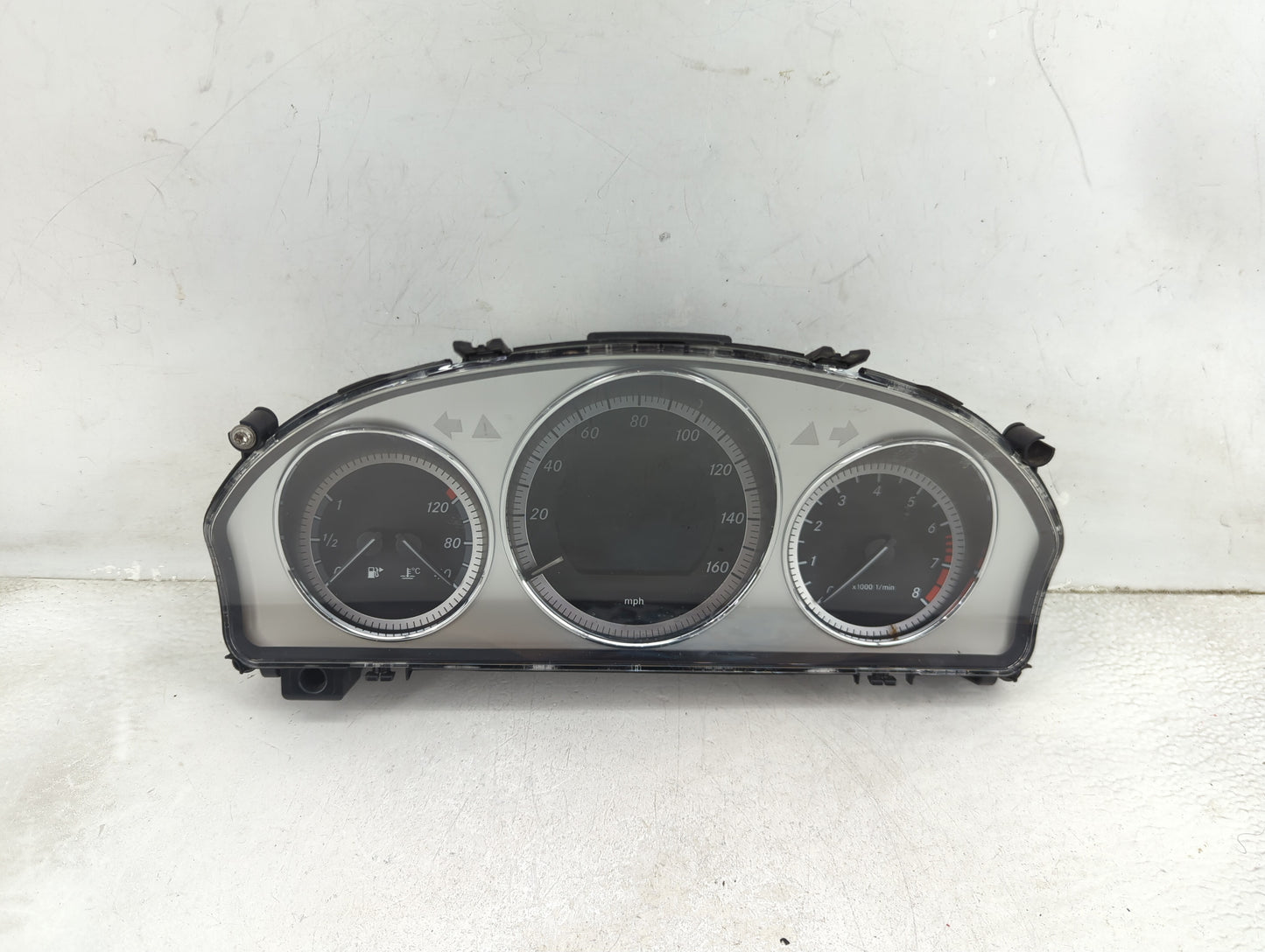 2009 Mercedes-Benz C-Class Instrument Cluster Speedometer Gauges P/N:A2049003800 A2045406911, A2049022600 Miles:98K Fits OEM