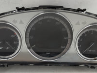 2009 Mercedes-Benz C-Class Instrument Cluster Speedometer Gauges P/N:A2049003800 A2045406911, A2049022600 Miles:98K Fits OEM