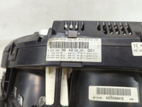 2009 Mercedes-Benz C-Class Instrument Cluster Speedometer Gauges P/N:A2045409648 A2044423621, A2044423821 Miles:156K Fits OE