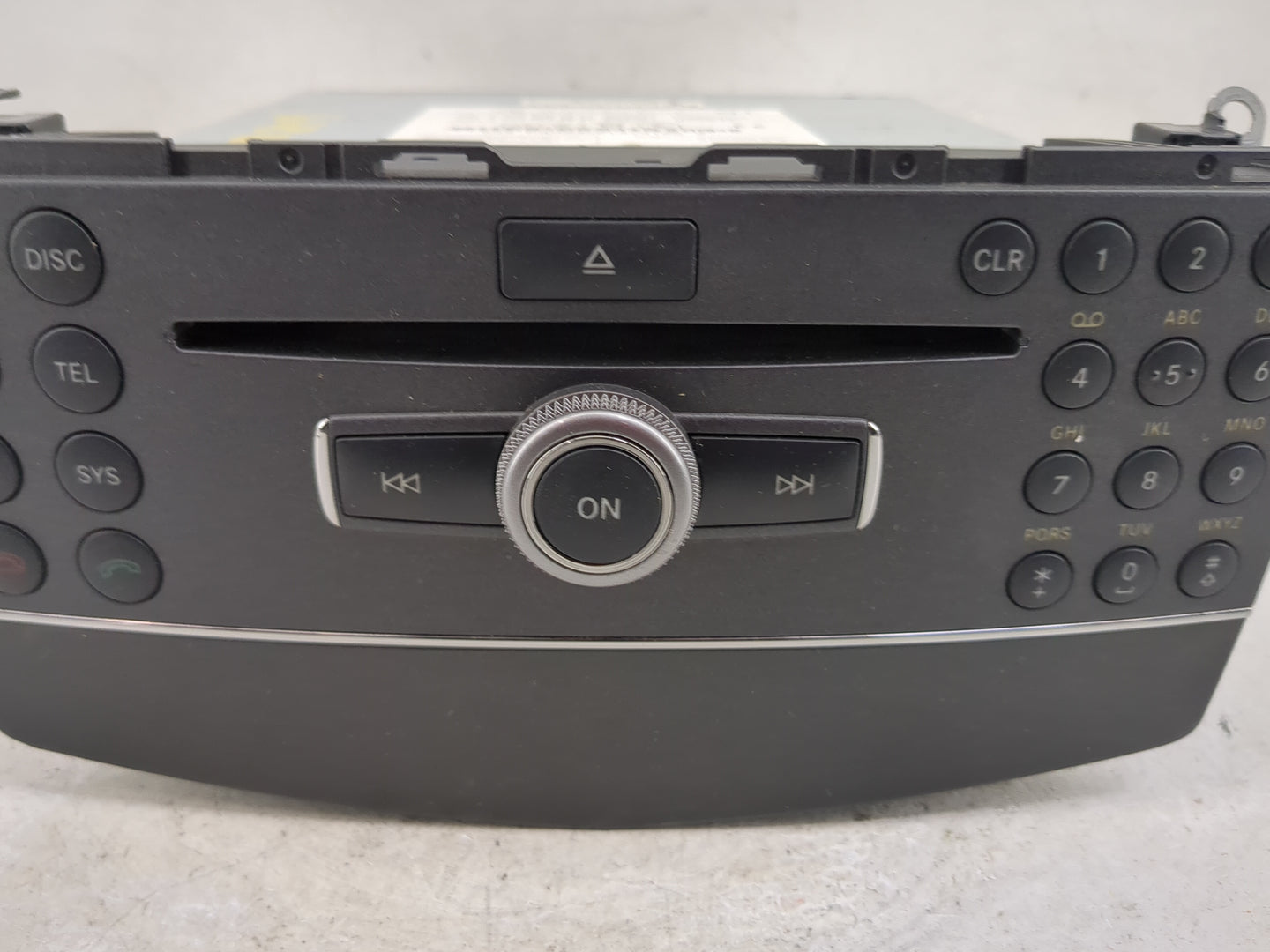 2009 Mercedes-Benz C-Class Radio AM FM Cd Player Receiver Replacement P/N:A2049069901 A2049061800, A2049022401, CQ-JP1960G F