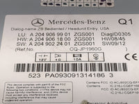 2009 Mercedes-Benz C-Class Radio AM FM Cd Player Receiver Replacement P/N:A2049069901 A2049061800, A2049022401, CQ-JP1960G F