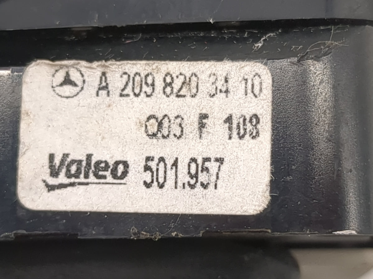 2009 Mercedes-Benz C-Class Master Power Window Switch Replacement Driver Side Left P/N:A2098203410 501957 Fits OEM Used Auto