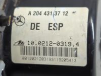 2009-2010 Mercedes-Benz C300 ABS Pump Control Module Replacement P/N:A 204 431 37 12 Fits Fits 2009 2010 OEM Used Auto Parts
