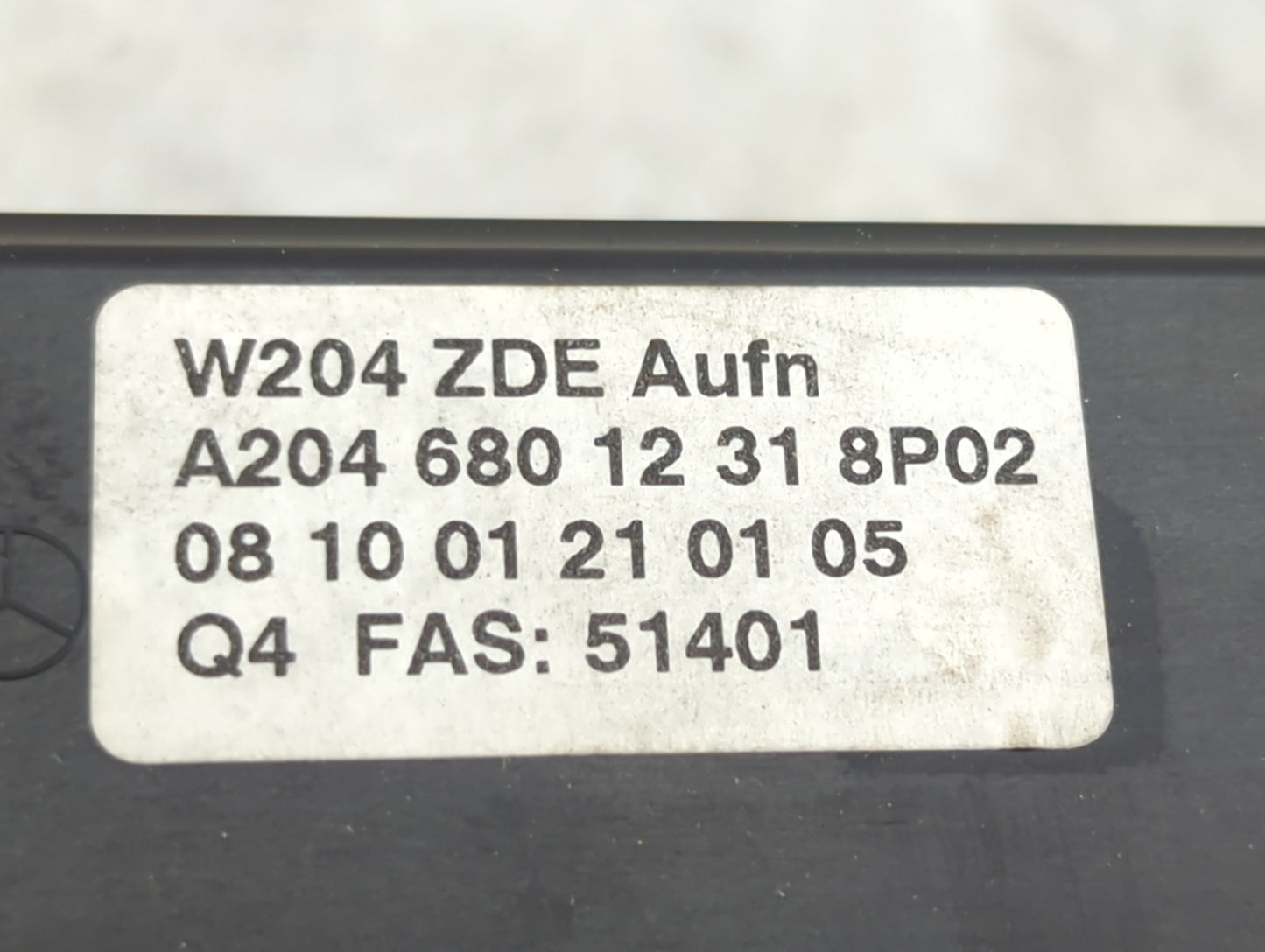 2008-2011 Mercedes-benz C300 Information Display Screen Black - Oemusedautoparts1.com
