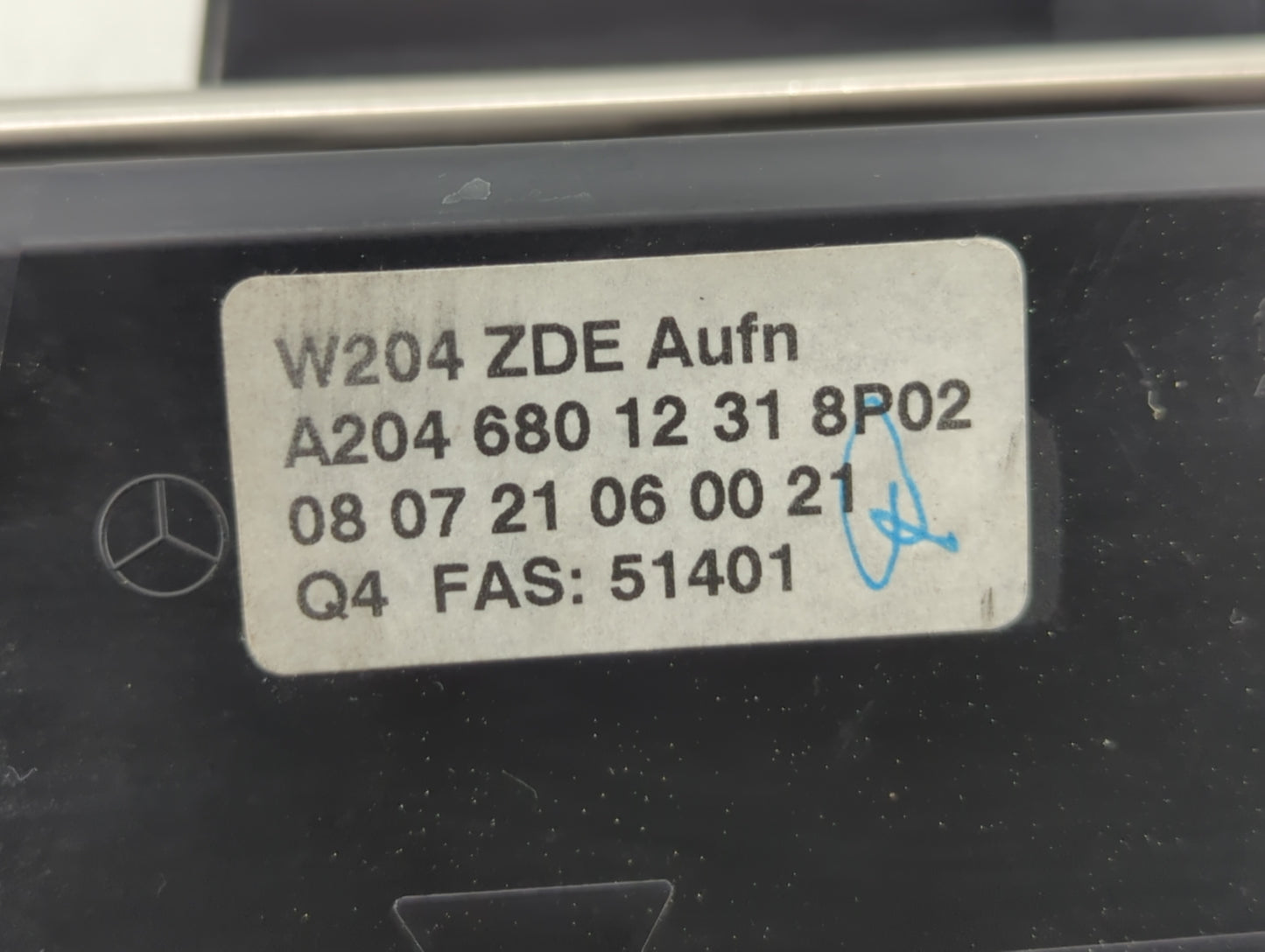 Mercedes-benz C300 Radio Control Panel - Oemusedautoparts1.com