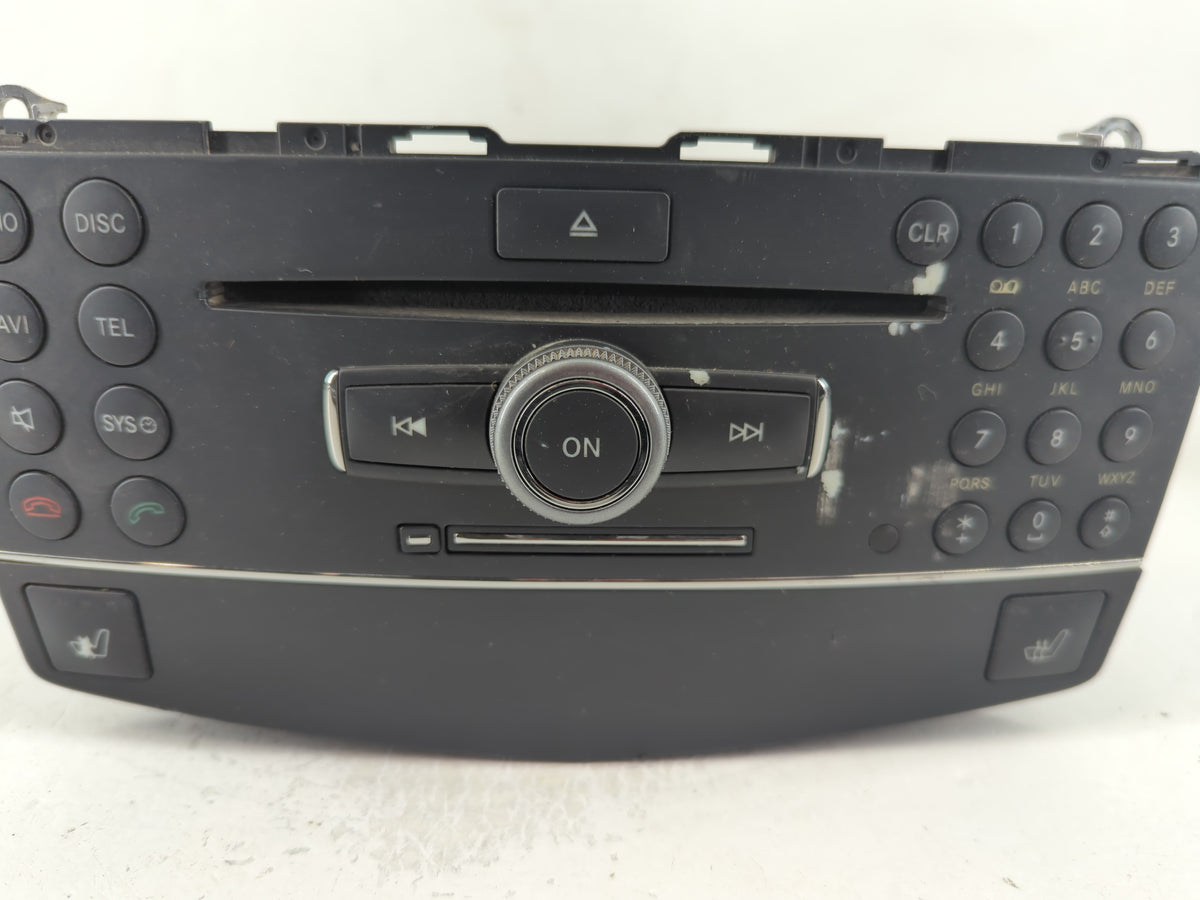 2008-2009 Mercedes-Benz C300 Radio AM FM Cd Player Receiver Replacement P/N:A 204 870 36 96 Fits Fits 2008 2009 OEM Used Aut