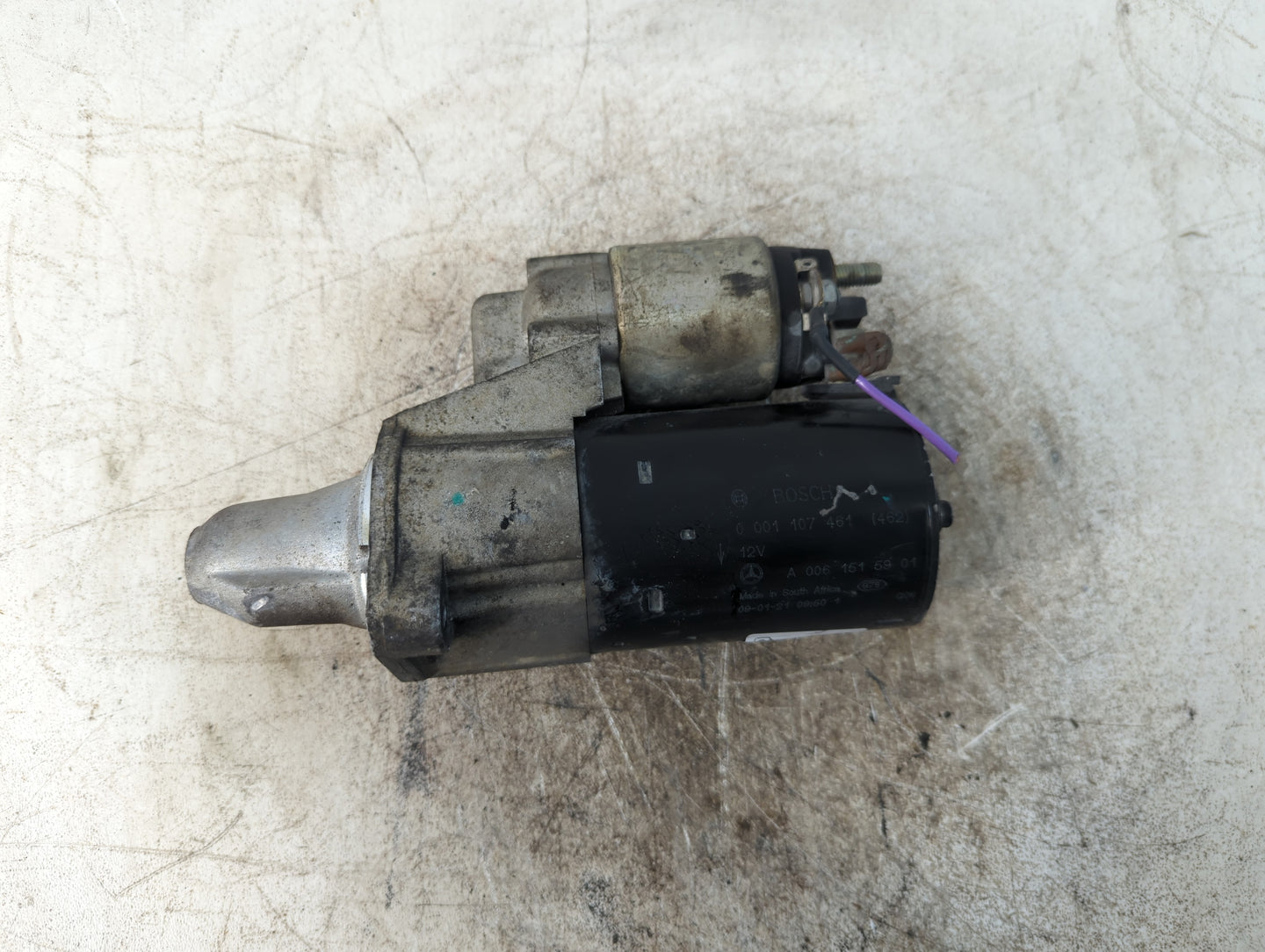 2009-2011 Mercedes-Benz C300 Car Starter Motor Solenoid OEM P/N:0 001 107 461 Fits OEM Used Auto Parts - Oemusedautoparts1.c