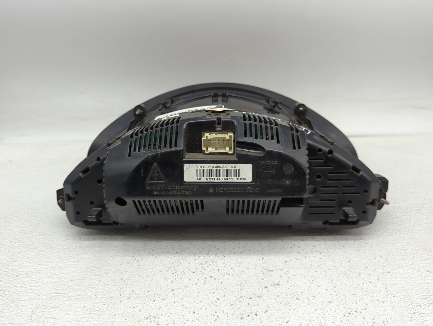 2009 Mercedes-Benz E-Class Instrument Cluster Speedometer Gauges P/N:A2114404011 110.080/382.046 Fits OEM Used Auto Parts - 
