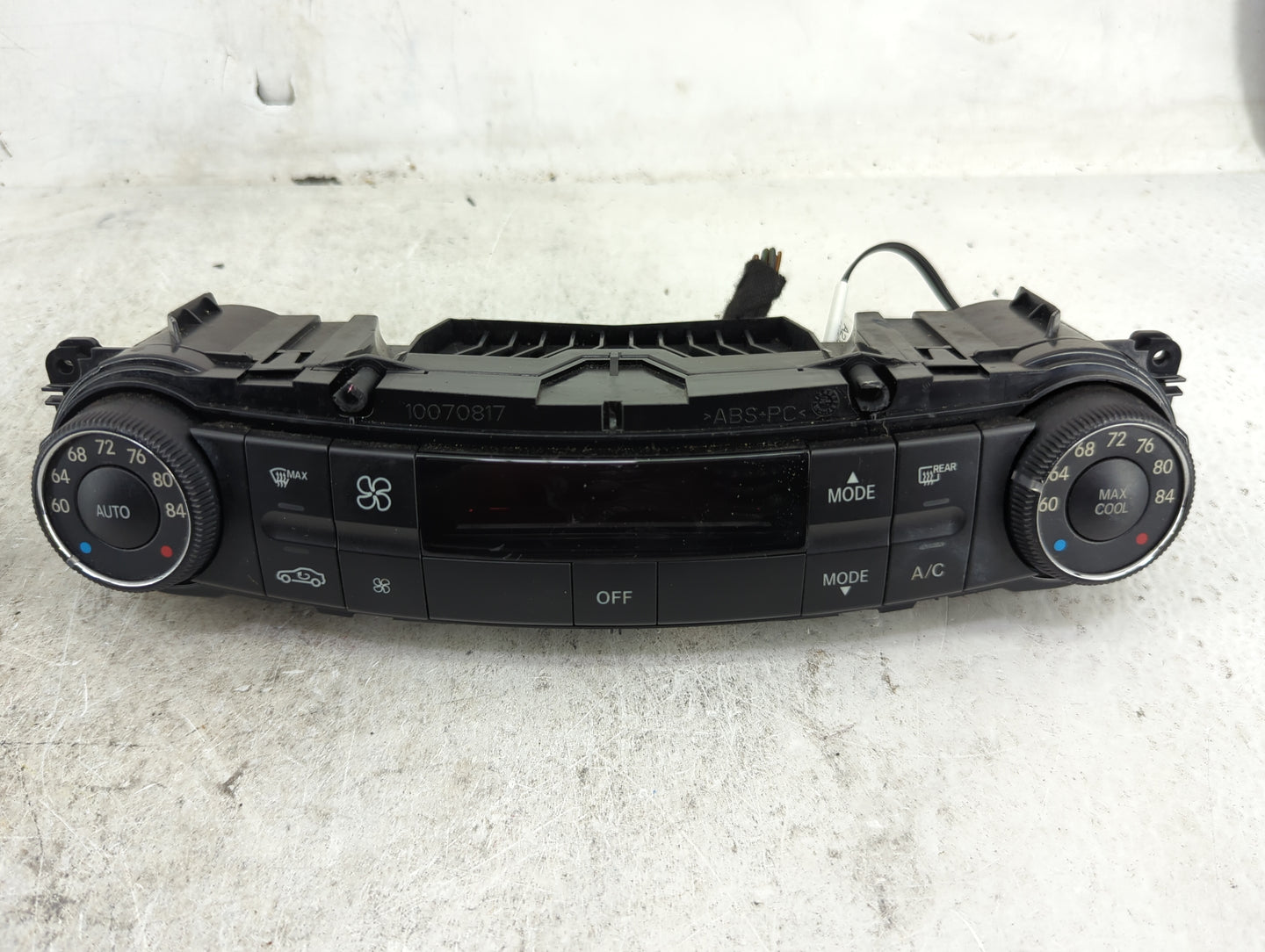2009 Mercedes-Benz E-Class Climate Control Module Temperature AC/Heater Replacement P/N:10070817 MB985002 Fits Fits 2007 200