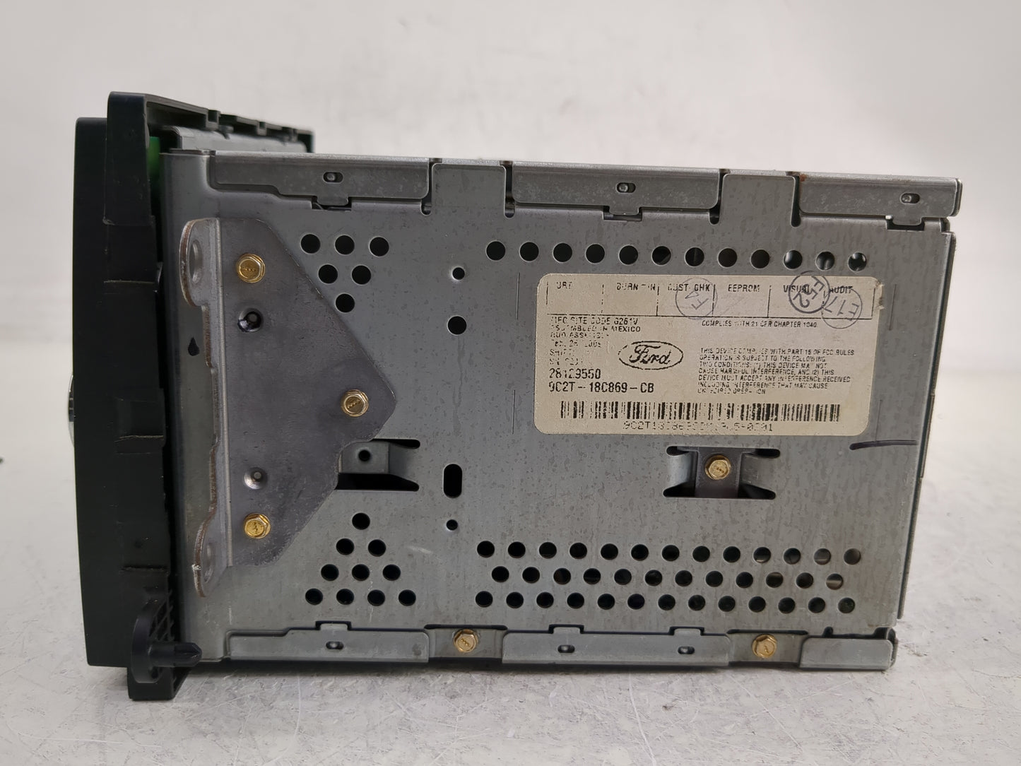2009 Mercedes-Benz E350 Radio AM FM Cd Player Receiver Replacement P/N:28129550 Fits OEM Used Auto Parts - Oemusedautoparts1
