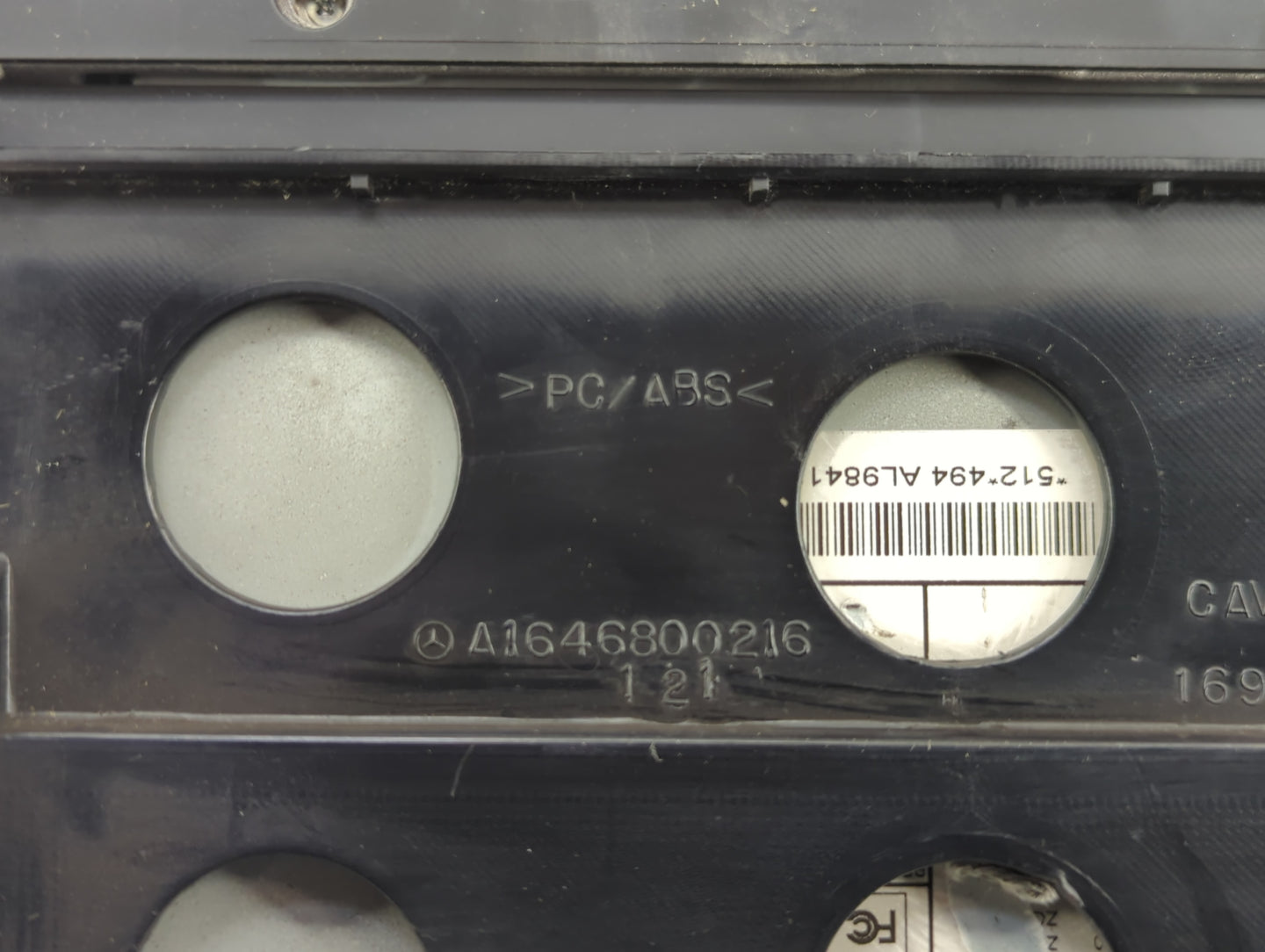 2008-2009 Mercedes-Benz Gl450 Radio AM FM Cd Player Receiver Replacement P/N:A1648707194 Fits Fits 2008 2009 OEM Used Auto P