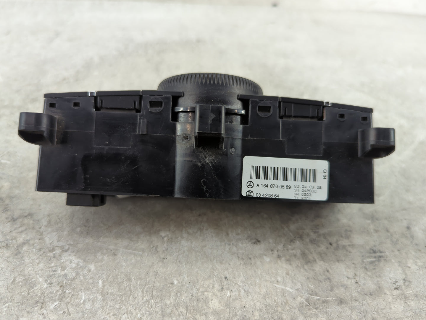 2007-2012 Mercedes-Benz Gl450 Climate Control Module Temperature AC/Heater Replacement P/N:A 164 870 05 89 Fits OEM Used Aut