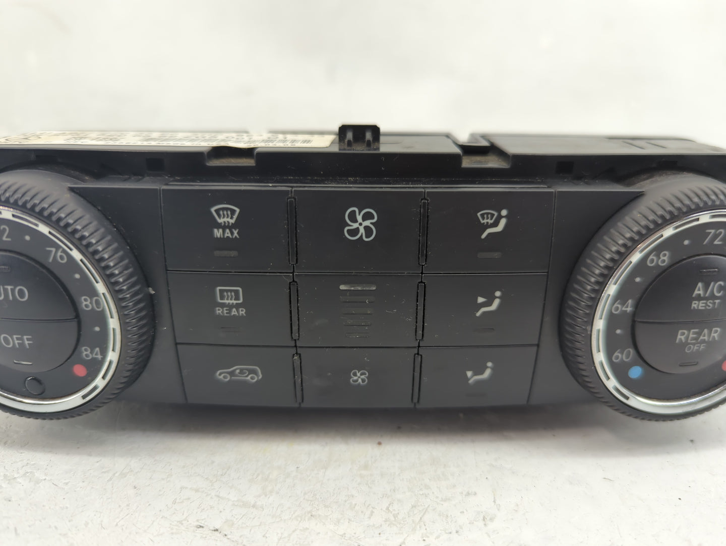 2009 Mercedes-Benz Ml250 Climate Control Module Temperature AC/Heater Replacement Fits Fits 2008 2010 2011 OEM Used Auto Par