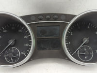 2009 Mercedes-Benz Ml550 Instrument Cluster Speedometer Gauges P/N:A2C53337586 A1645407048 Fits Fits 2010 OEM Used Auto Part