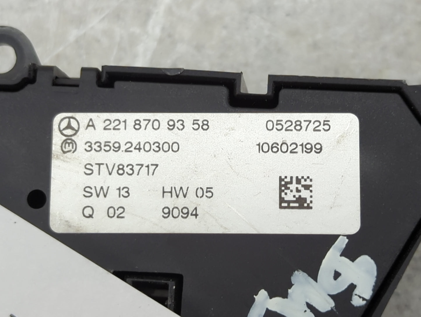 2009 Mercedes-Benz S550 Climate Control Module Temperature AC/Heater Replacement P/N:A2218709358 3359.240300, STV83717 Fits 