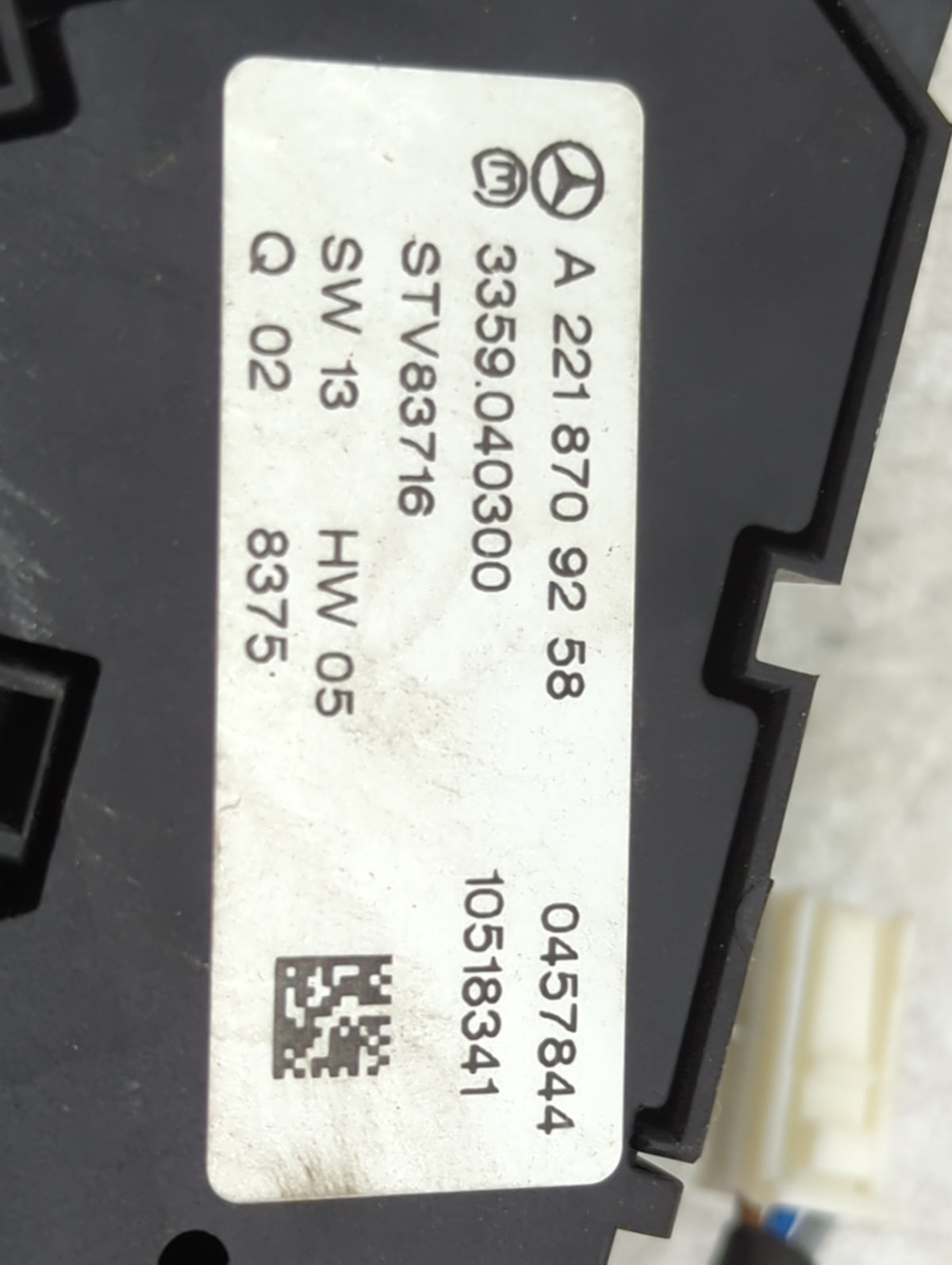 2009 Mercedes-benz S550 Driver Left Seat Switch 1456656 - Oemusedautoparts1.com