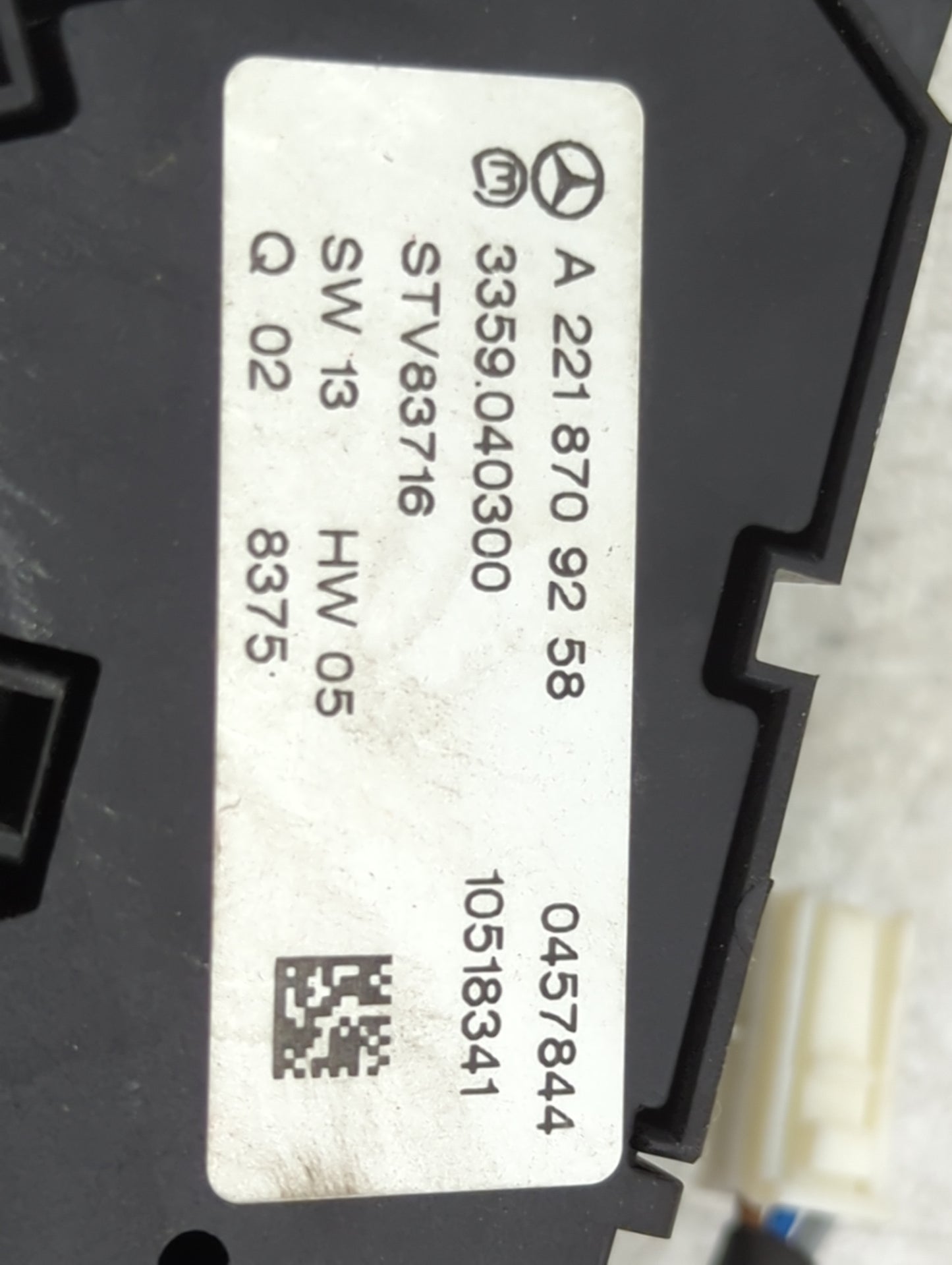 2009 Mercedes-benz S550 Driver Left Seat Switch 1456656 - Oemusedautoparts1.com