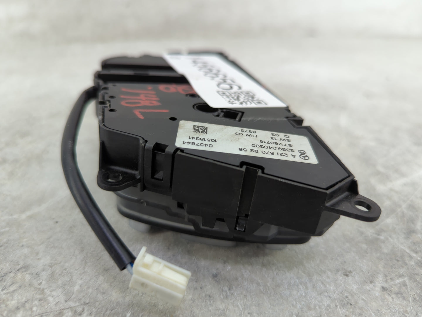 2009 Mercedes-benz S550 Driver Left Seat Switch 1456656 - Oemusedautoparts1.com