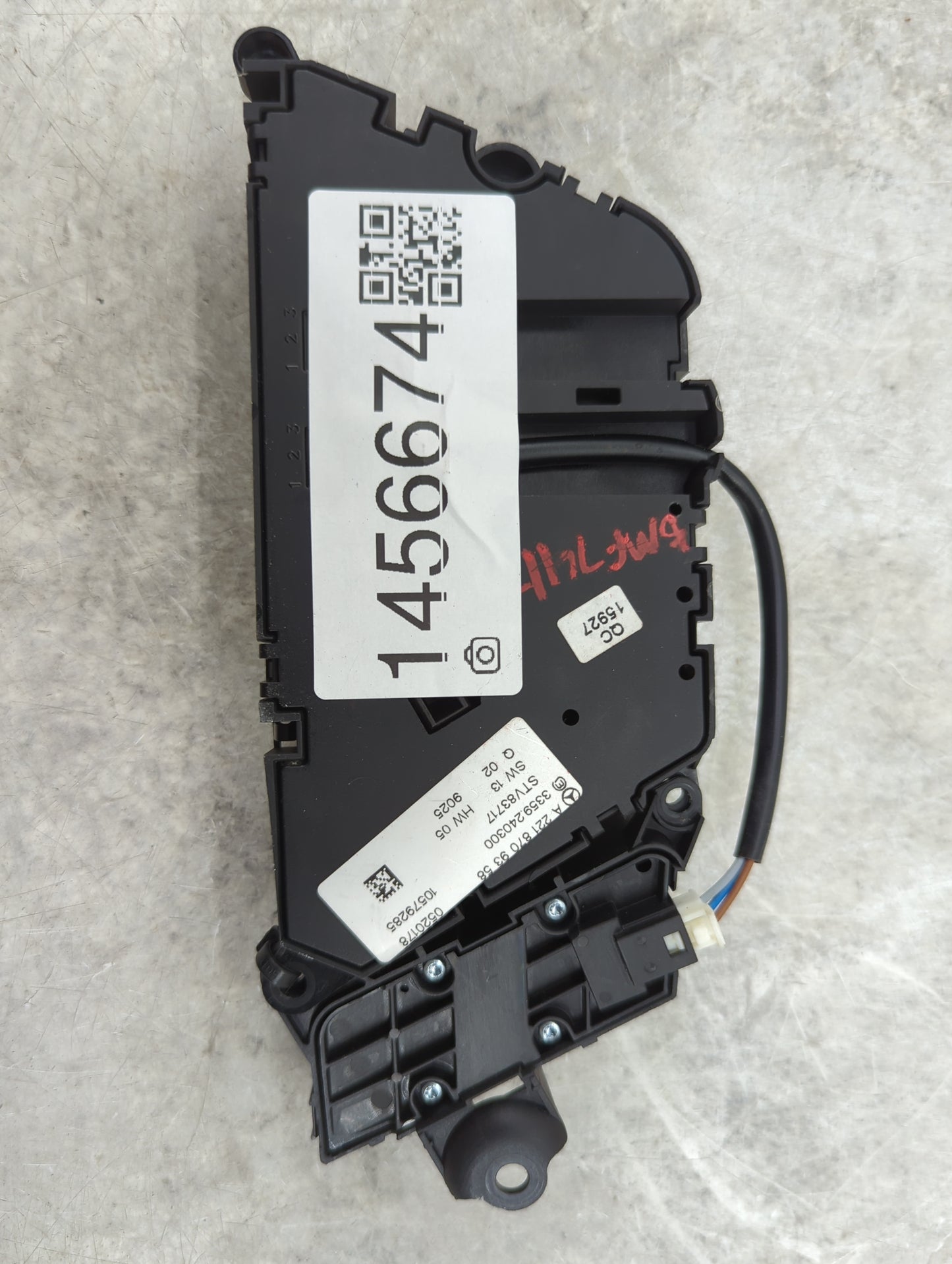 2009 Mercedes-benz S550 Passenger Right Seat Switch - Oemusedautoparts1.com
