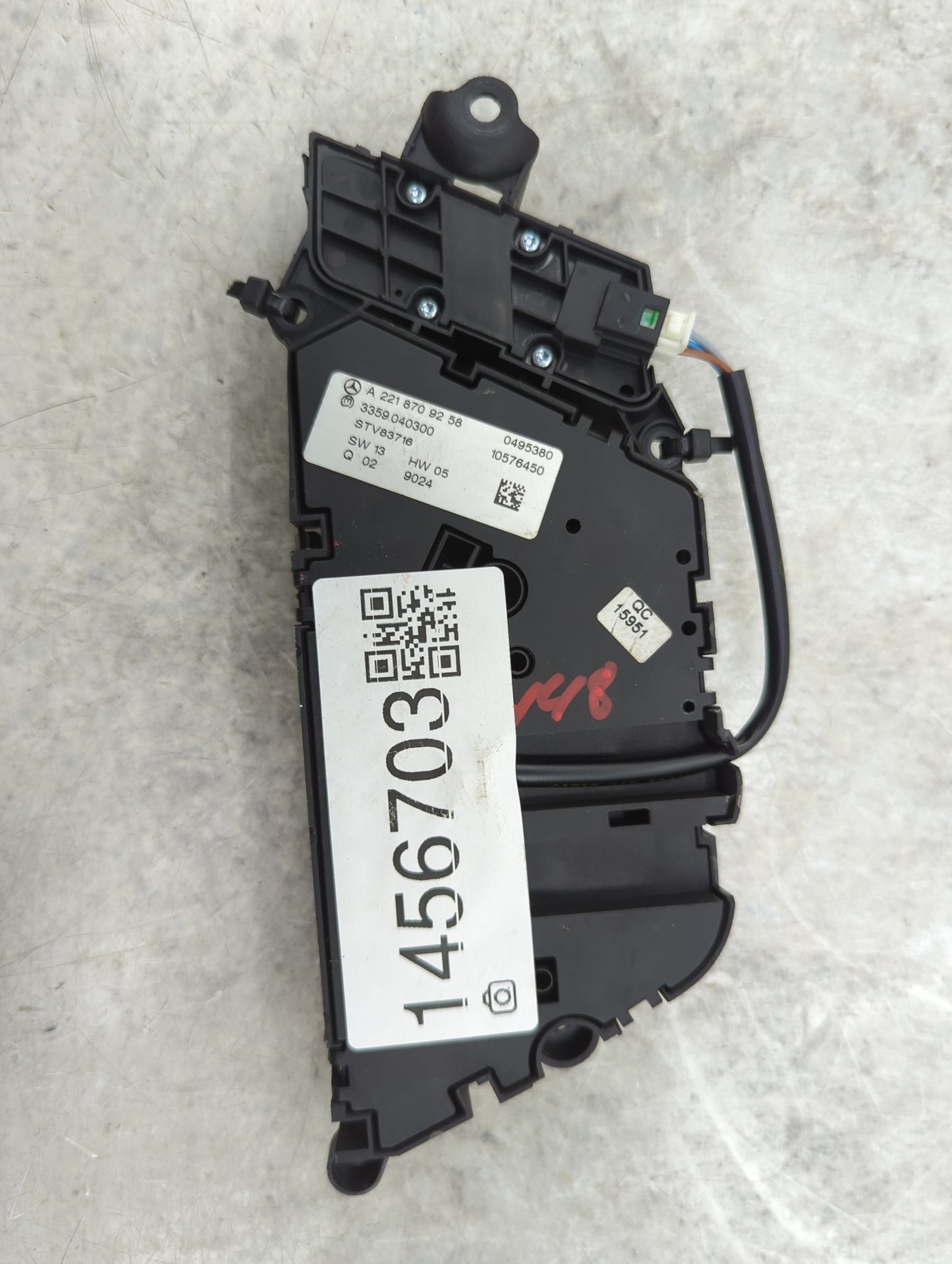 2009 Mercedes-benz S550 Driver Left Seat Switch A2218709258|a2218213051 - Oemusedautoparts1.com