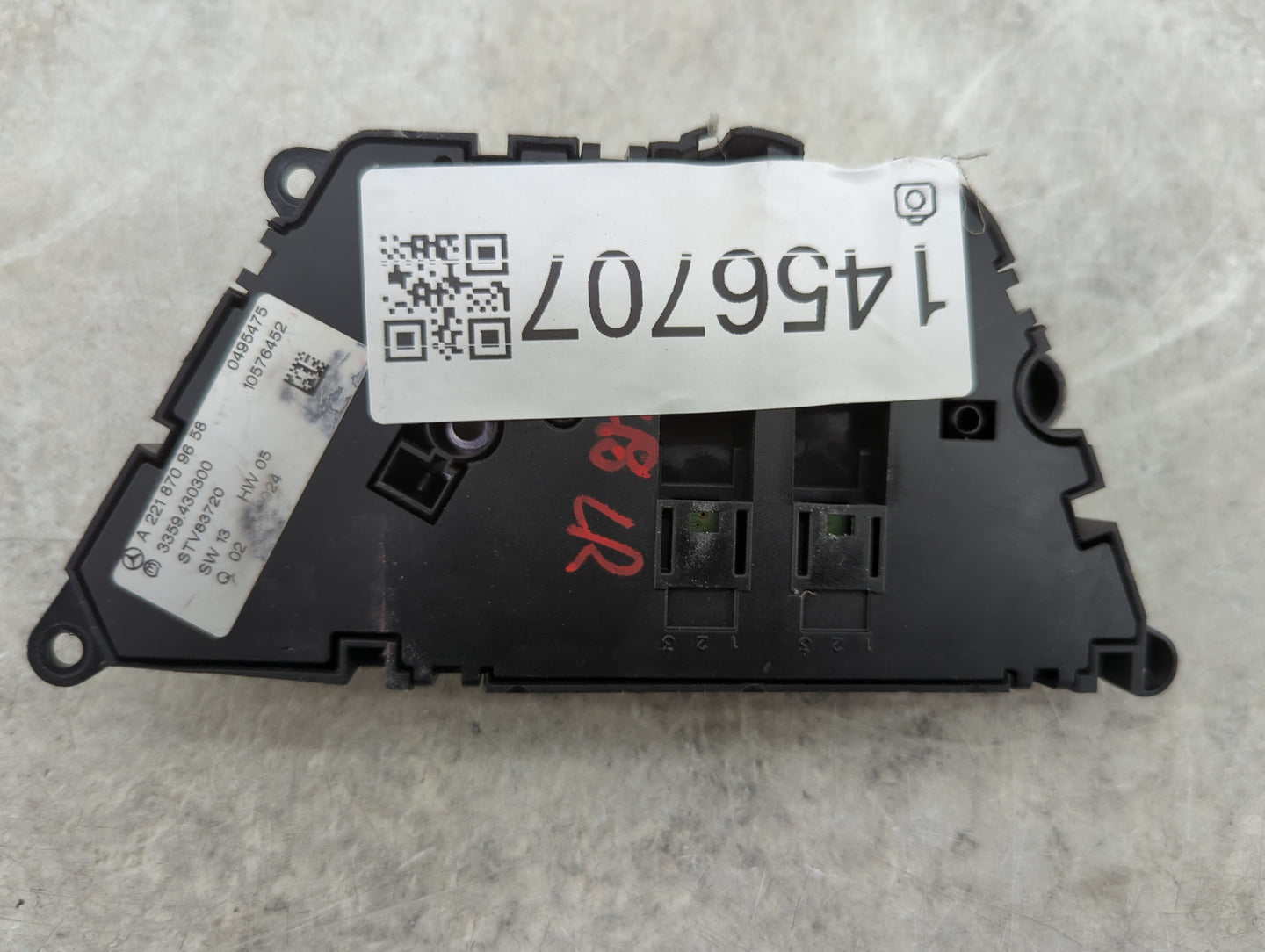 2009 Mercedes-benz S550 Driver Left Seat Switch 1456707 - Oemusedautoparts1.com