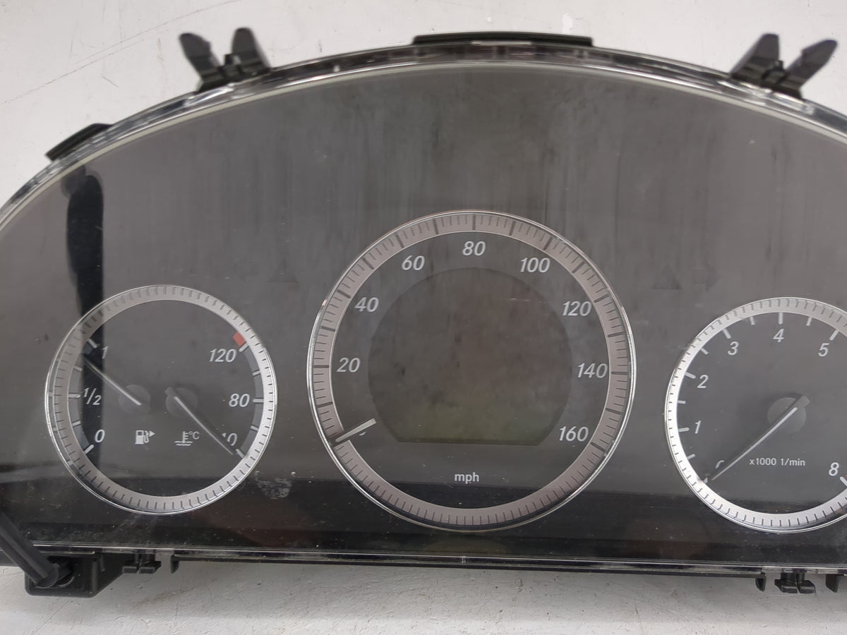 2009 Mercedes C-Class Instrument Cluster Speedometer Gauges P/N:A2045409548 A2C53322052, A2C53194279 Miles: Fits OEM Used Au
