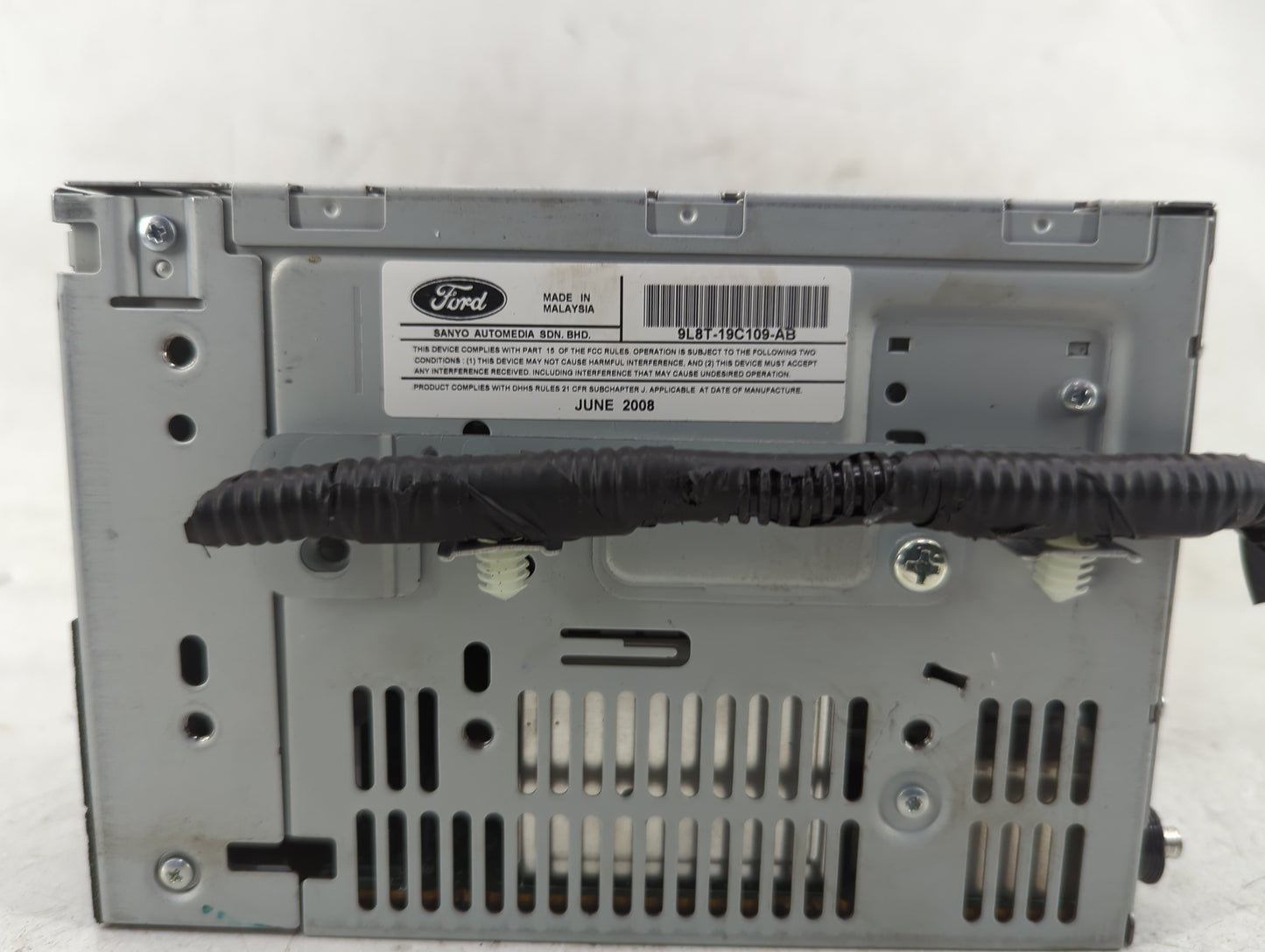 2009 Mercury Mariner Radio AM FM Cd Player Receiver Replacement P/N:9L8T-19C109-AB Fits OEM Used Auto Parts - Oemusedautopar