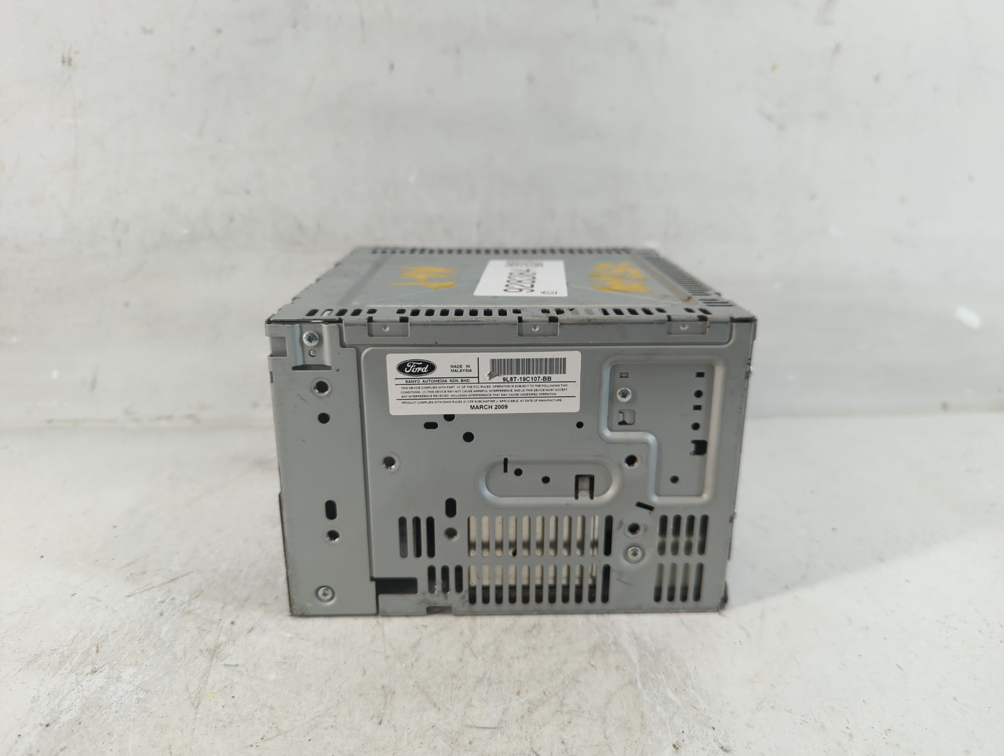 2009 Mercury Mariner Radio AM FM Cd Player Receiver Replacement P/N:9L8T-19C107-BB Fits OEM Used Auto Parts - Oemusedautopar
