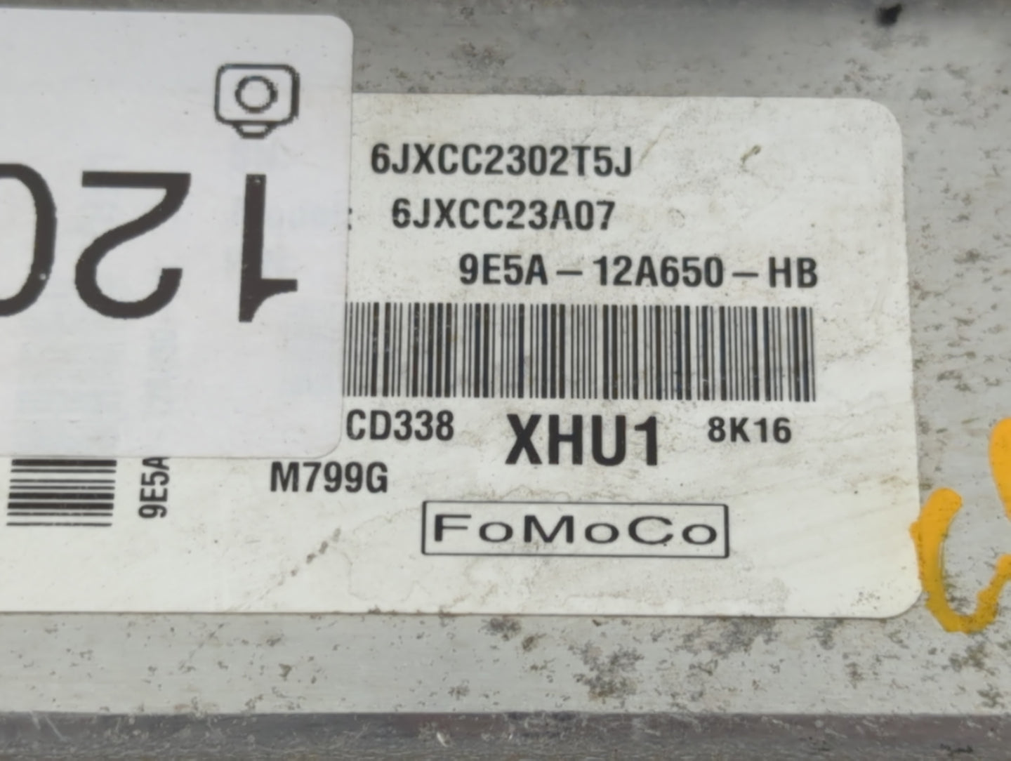 2007-2009 Mercury Milan PCM Engine Control Computer ECU ECM PCU OEM P/N:9E5A-12A650-HB Fits Fits 2007 2008 2009 OEM Used Aut
