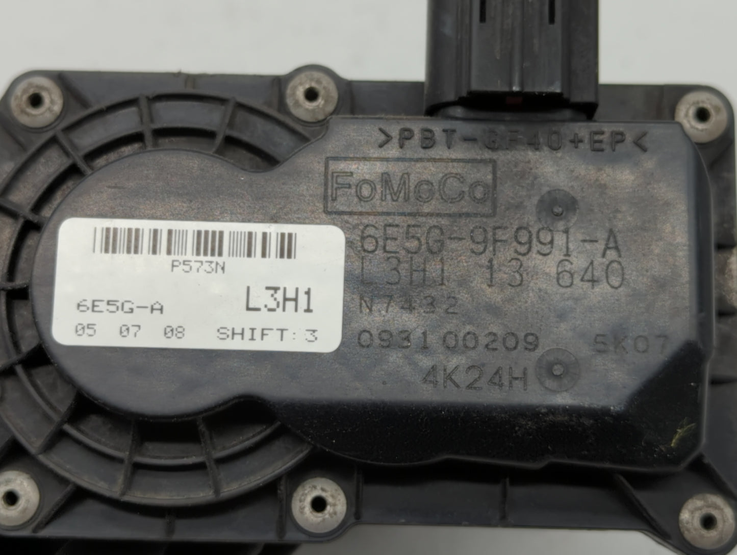2006-2009 Mercury Milan Throttle Body P/N:6E5G-9F991-A Fits Fits 2006 2007 2008 2009 OEM Used Auto Parts - Oemusedautoparts1