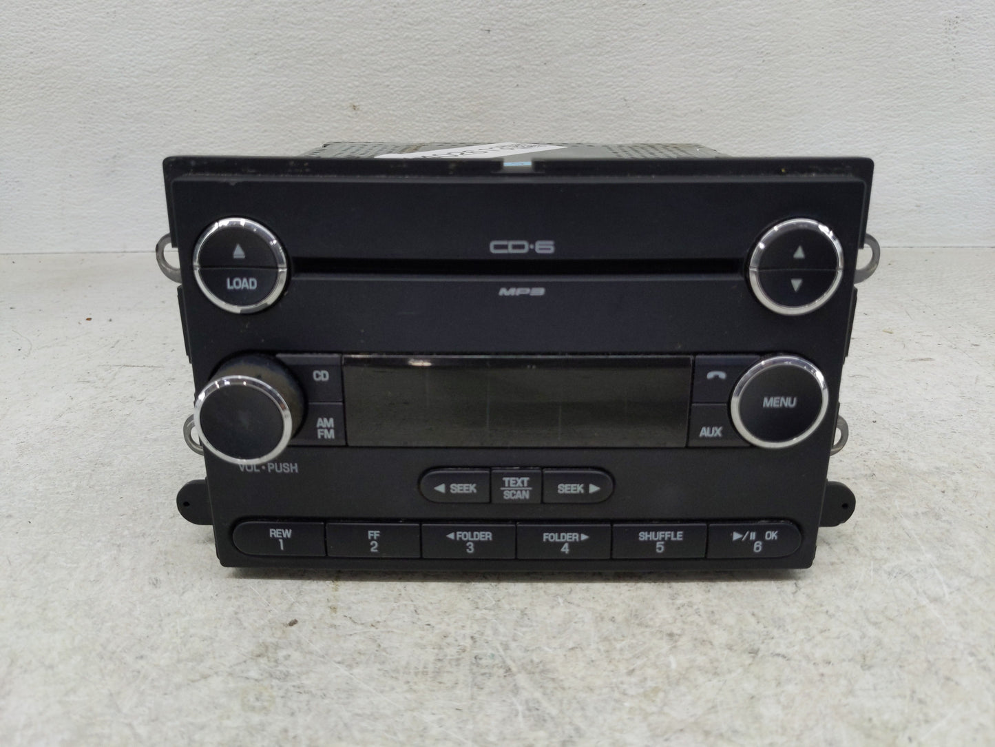 2008-2009 Mercury Sable Radio AM FM Cd Player Receiver Replacement P/N:8G1T-18C815-JB Fits Fits 2008 2009 OEM Used Auto Part