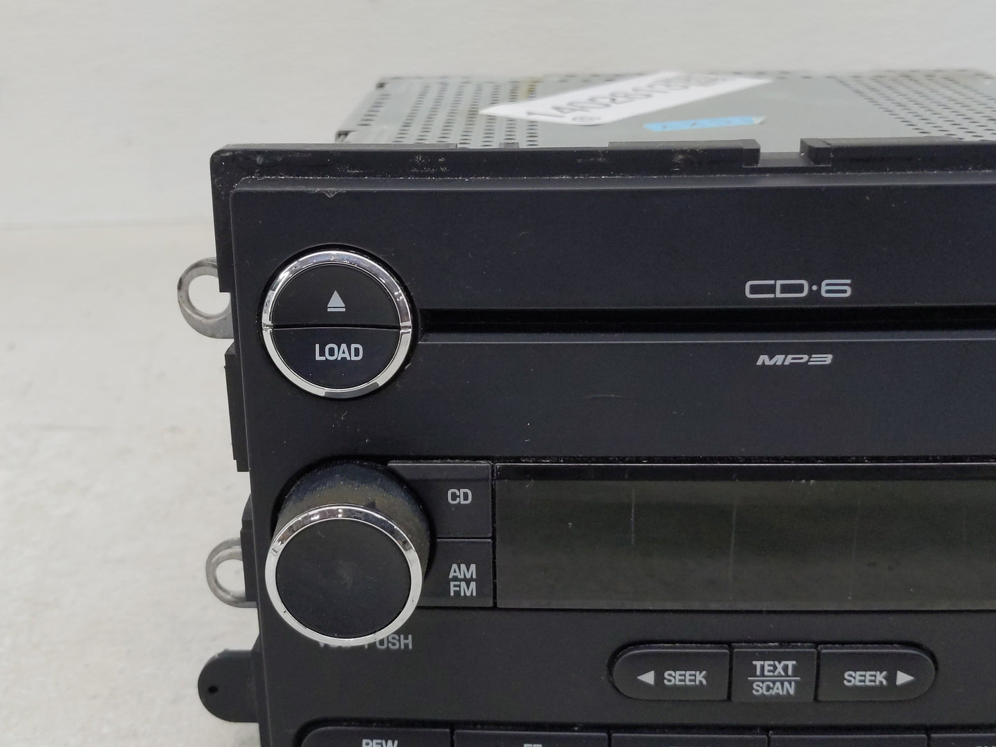 2008-2009 Mercury Sable Radio AM FM Cd Player Receiver Replacement P/N:8G1T-18C815-JB Fits Fits 2008 2009 OEM Used Auto Part
