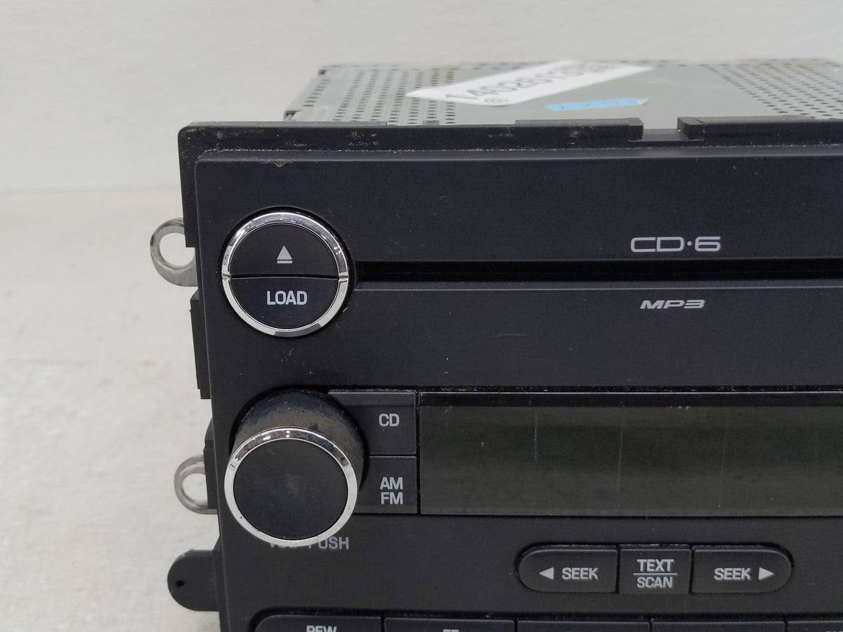 2008-2009 Mercury Sable Radio AM FM Cd Player Receiver Replacement P/N:8G1T-18C815-JB Fits Fits 2008 2009 OEM Used Auto Part