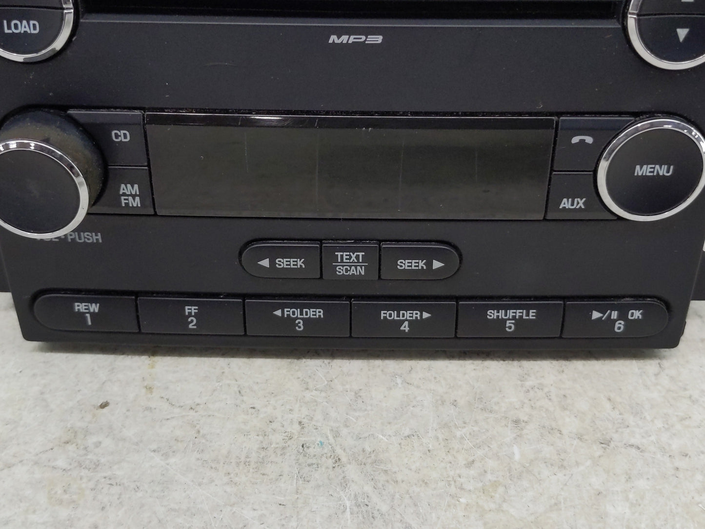 2008-2009 Mercury Sable Radio AM FM Cd Player Receiver Replacement P/N:8G1T-18C815-JB Fits Fits 2008 2009 OEM Used Auto Part