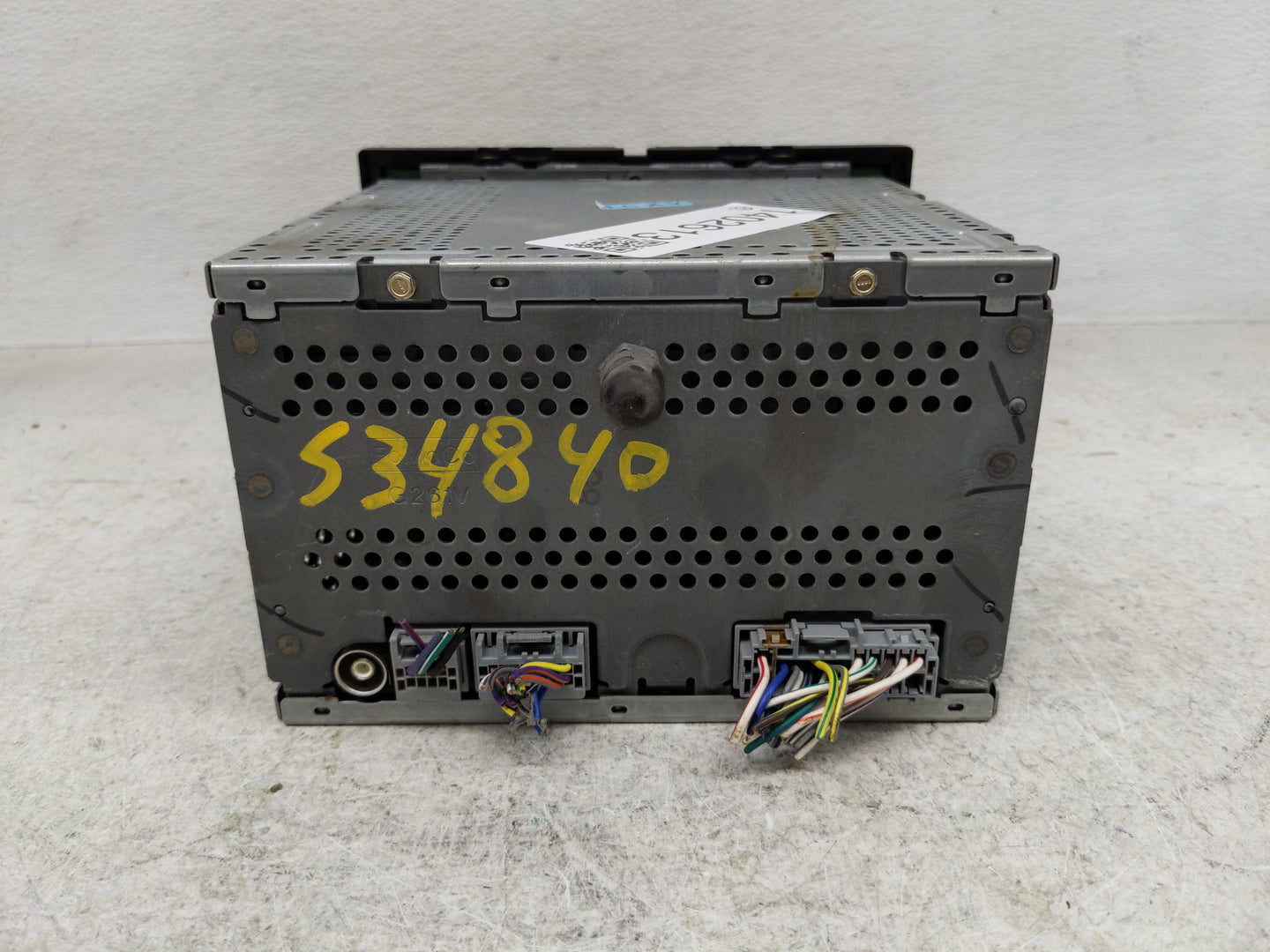 2008-2009 Mercury Sable Radio AM FM Cd Player Receiver Replacement P/N:8G1T-18C815-JB Fits Fits 2008 2009 OEM Used Auto Part