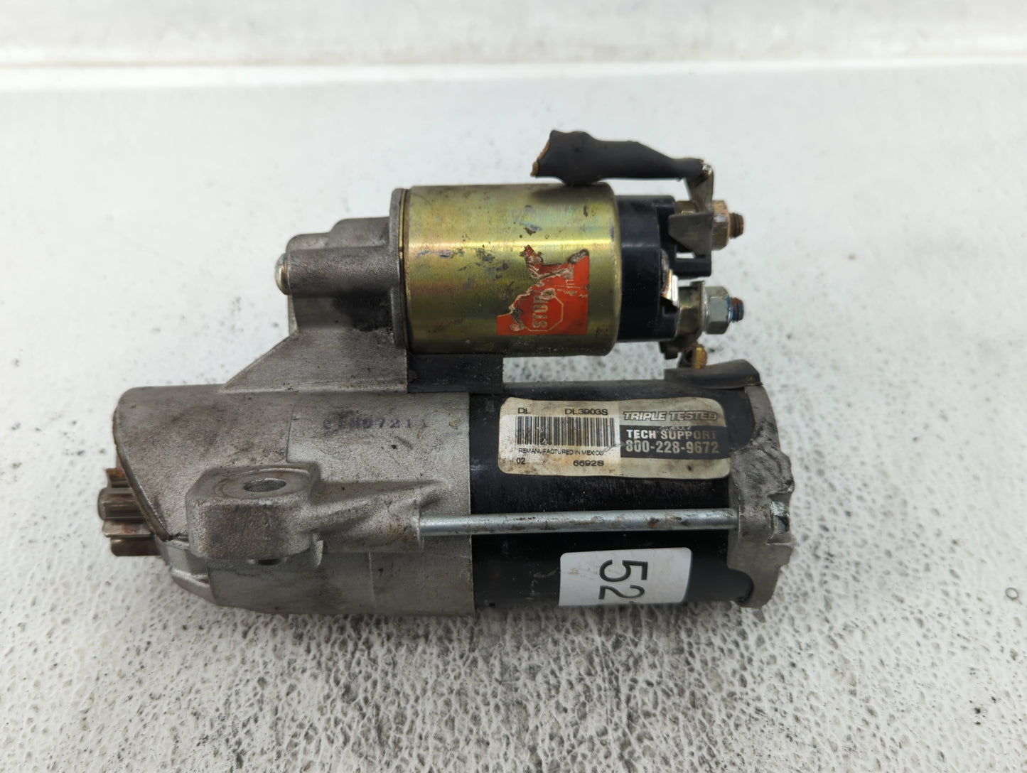2008-2009 Mercury Sable Car Starter Motor Solenoid OEM P/N:800-228-9672 Fits OEM Used Auto Parts - Oemusedautoparts1.com