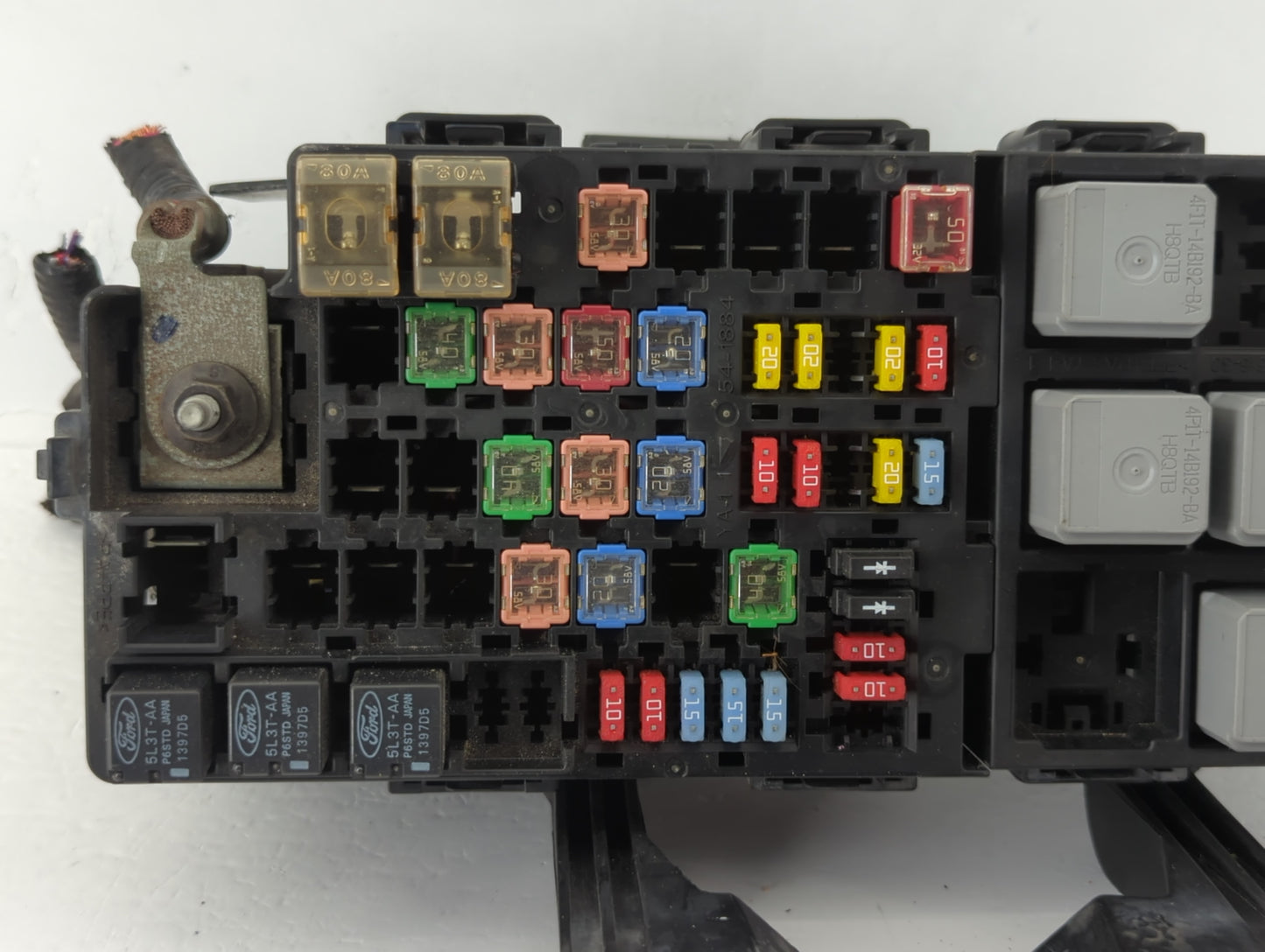 2008-2009 Mercury Sable Fusebox Fuse Box Panel Relay Module P/N:6E5T-14A003-AB Fits Fits 2008 2009 OEM Used Auto Parts - Oem