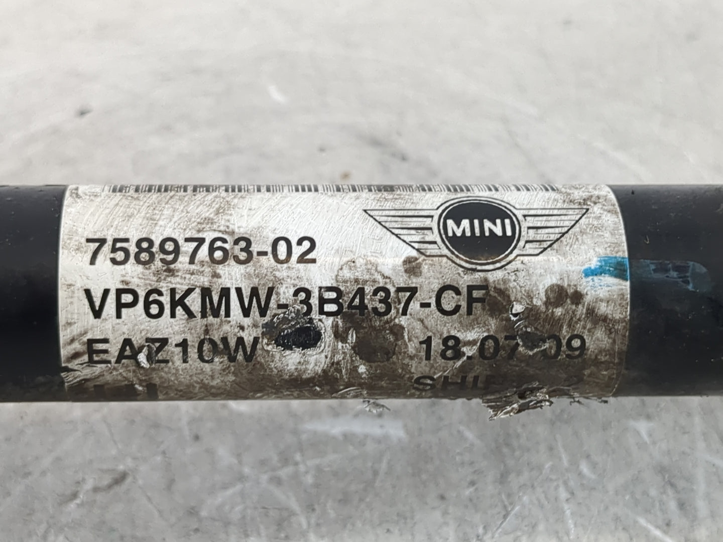 2008-2014 Mini Cooper Axle Shaft Front Driver Cv C/v - Oemusedautoparts1.com