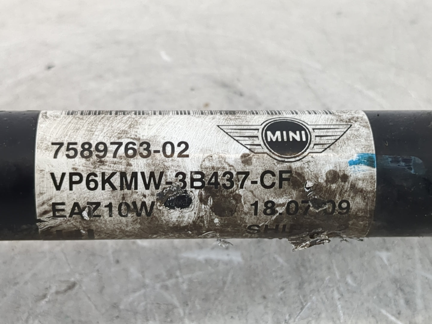 2008-2014 Mini Cooper Axle Shaft Front Driver Cv C/v - Oemusedautoparts1.com