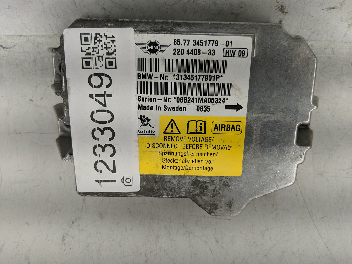 2008-2009 Mini Cooper Chassis Control Module Ccm Bcm Body Control - Oemusedautoparts1.com