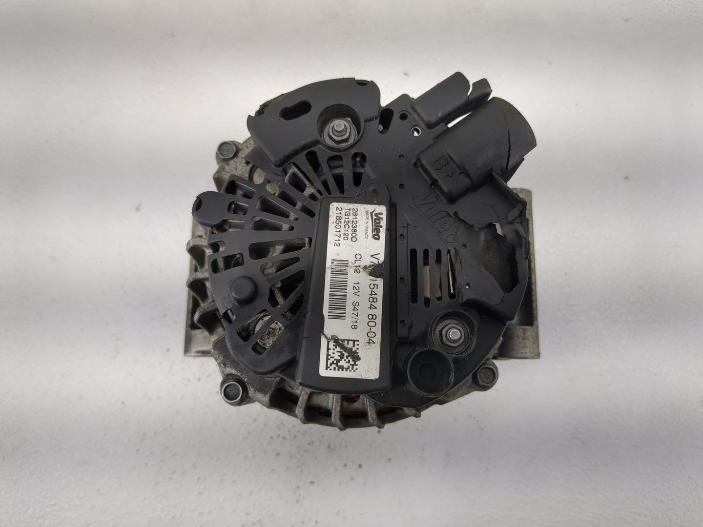 2009-2014 Mini Cooper Alternator Replacement Generator Charging Assembly Engine OEM P/N:TG12C120 Fits OEM Used Auto Parts - 